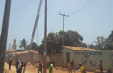 Low Voltage Aerial Bundle Cable (LV ABC Cable) Case Study of Distribution Network Upgrade in Nigeria